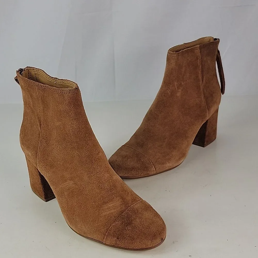 Madewell The Jillian Suede‎ Leather Women's Ankle Boots